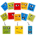 thumbnail image 1 of Juguete de rompecabezas de bloques con expresiones de madera a juego para niños, 1 of 5
