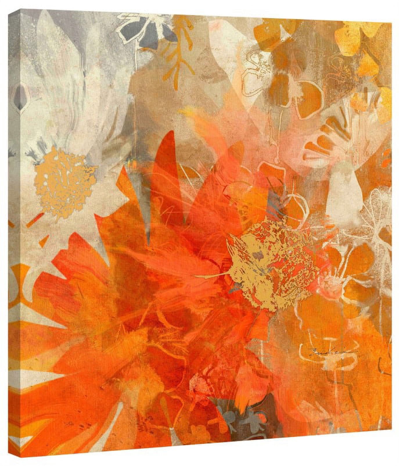 "Sunny Bee" Painting Print on Wrapped Canvas