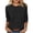 Black-1, variant on Womens Mulberry Silk T Shirts Basic Crewneck Short sleeve Tee Tops Blouse Summer Casual Solid Tshirts