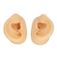 thumbnail image 1 of One Pair Soft Silicone Ear Model with Lifelike Design for Acupuncture, Jewelry, Recording, 1 of 7