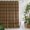 Brown, Tan, Coffee, variant on Brown Buffalo Plaid Shower Curtain - Water Repellent Fabric Shower Curtains Washable, Vintage Classic Striped Gingham Decorative Polyester Cloth Bathroom Curtains Modern Bath Decor 72"x72"