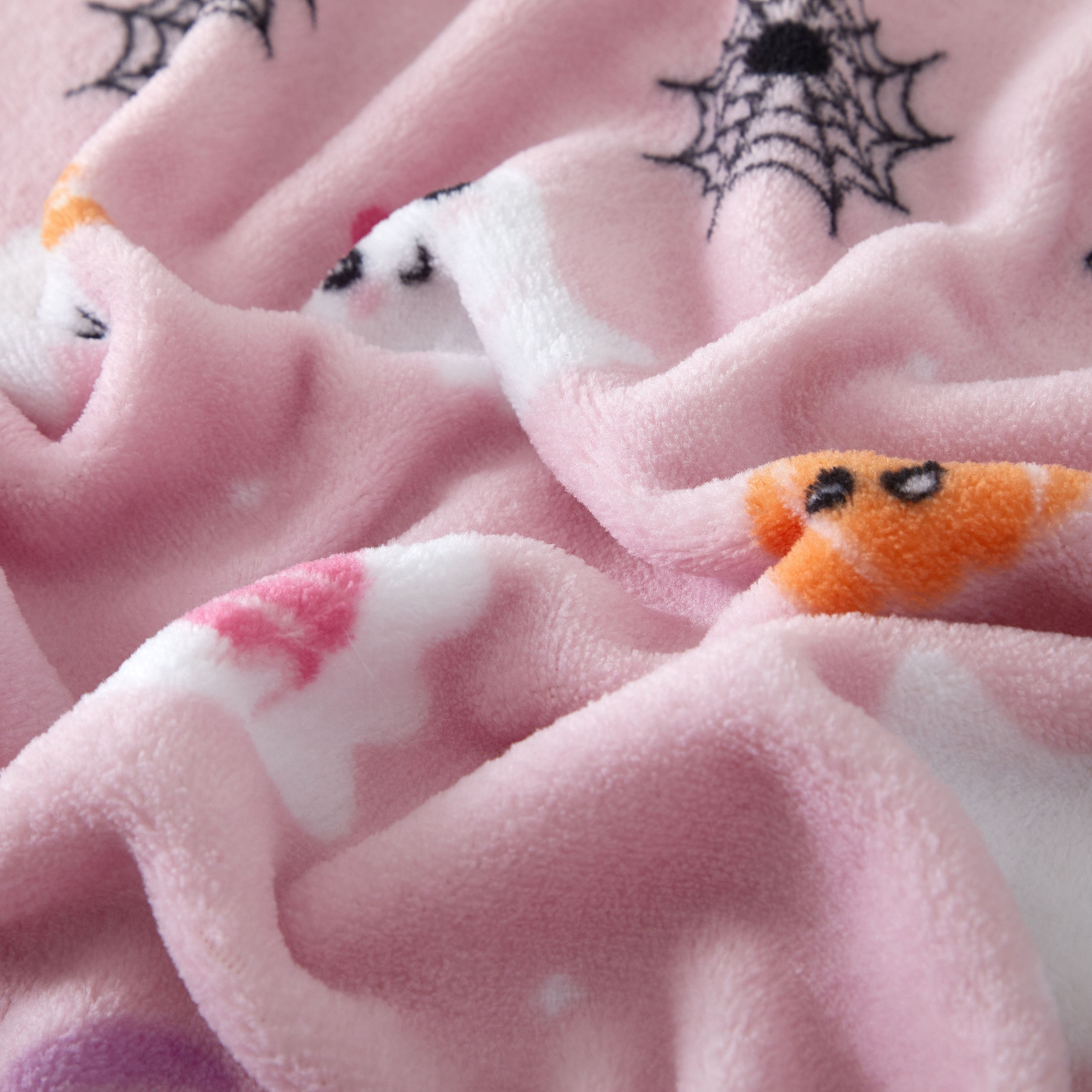 Parent's Choice 30" x 36" Ghost Baby Blanket, Pink