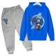 thumbnail image 3 of Nueva sudadera con capucha y pantalones de Marvel Hulk Capitán América para niños, traje de 2 piezas, ropa informal para niño y niña, sudadera, trajes deportivos para niño, 3 of 5
