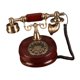 thumbnail image 5 of Teléfono con cable, diseño retro, adorno de mesa, teléfono antiguo decorativo Con manos libres, 5 of 9