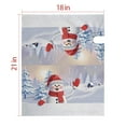 thumbnail image 4 of the Snowman Greeting Mailbox Covers Magnetic Letter Box Wrap Standard Size 21x18 Inch Mailbox Decor Post Letter Box Decoration for Outdoor Garden Yard, 4 of 5