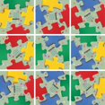thumbnail image 1 of Juego de viaje Squzzle de 9 piezas Puzzle Fun Squared Games, 1 of 3