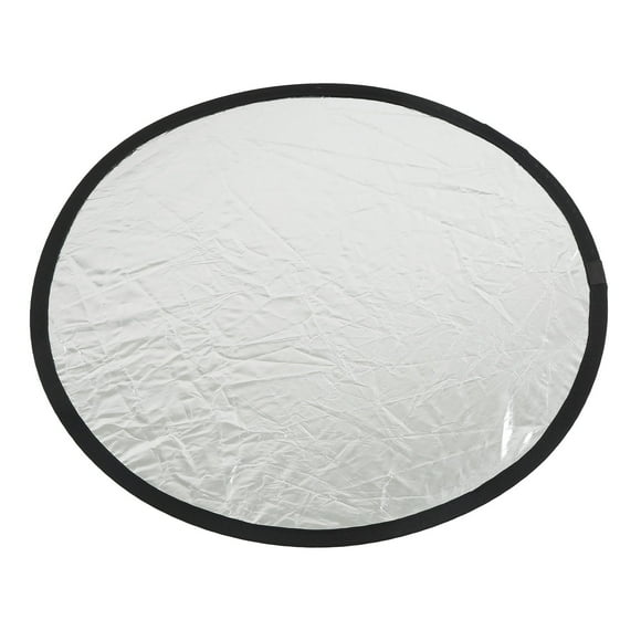 Réflecteur Argent et Or, Accessoire de Prise de Vue Réflecteur pour Photographie Rond pour Éclairage 80 cm / 31,5 Po