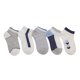 thumbnail image 1 of 10 pares de calcetines de corte bajo para niños de 3 a 5 años calcetines de verano de algodón peinado suave transpirables con absorción de sudor, 1 of 5