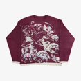 thumbnail image 1 of Chandail Mode Automne Hiver Américain Col Rond Chandail Personnalisé Imprimé Manches Longues Joker Ample, 1 of 5
