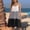 *Black, variant on U Women's Ombre Color Block Sleeveless Tiered Ruffle Mini Dress,Casual Loose Summer Sundress Green,Women's Plus L