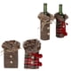 thumbnail image 5 of Funda para botella de Navidad, 2 piezas de tela navideña, ropa para botella de vino, funda para botella de vino, elegante y moderna, 5 of 8