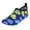 Blue, variant on Povozer Children Kids Water Shoes Breathable Rubber Sole Cartoon Beach Socks Shoes(Blue,13 Little Kids)