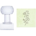 thumbnail image 2 of Handmade Soap Stamp Clear Acrylic Soap Mold Flower Imprint Stamp Natural Soap Chapter Plants Soap Stamp with Handle for DIY Handmade Soap Envelope Invitation Cards Craft Making, 2 of 9