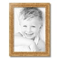 thumbnail image 2 of ArtToFrames 13x18 Inch Gold and Black Picture Frame, This Gold Wood Poster Frame is Great for Your Art or Photos, Comes with Regular Glass (2WOM-4902), 2 of 7