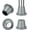Gray, variant on SupreGear Non-Slip Chair Leg Tips, 1-1/8" Rubber Replacement Feet for Shower Chairs, Gray, 4-Pack