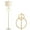Multi-color, variant on JONATHAN Y Haines 60" Modern Circle Marble/Metal LED Floor Lamp, Gold, JYL1097A