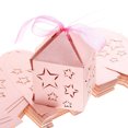 thumbnail image 3 of OULII 50pcs Party Treat Boxes Pink Paper Gorgeous Design for Bridal Showers, 3 of 4