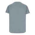 thumbnail image 5 of Hurxie Womens Short Sleeve Shirts V Neck Collared Button Down Shirt Tops with Pockets Gray,XL, 5 of 6
