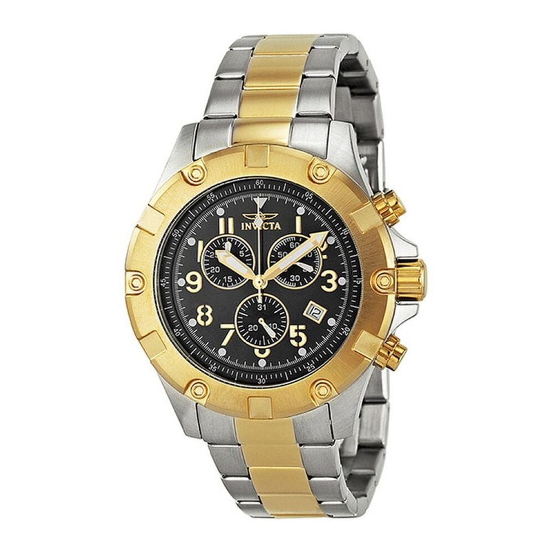 INVICTA Vintage-Orologio da uomo con Display analogico, colore