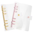 thumbnail image 1 of 2pcs Binder Notebook Shell Lovely Scrapbook Shell Loose-leaf Notebook Shell Office Accessory, 1 of 4