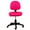 Rose Red, variant on Office Chair Covers Stretchable Computer Universal Chair Seat Covers Stretch Rotating Chair Slipcovers Washable Spandex Desk Chair Cover Protectors Black