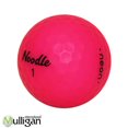 thumbnail image 1 of Mulligan - 12 Noodle Neon Matte Pink 5A Recycled Used Golf Balls, 1 of 3
