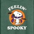 thumbnail image 3 of Peanuts - Feelin Spooky - Women's Lightweight French Terry Long Sleeve Shirt, 3 of 6