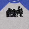 thumbnail image 4 of Inktastic Orlando Skyline with Grunge Boys or Girls Baby Bodysuit, 4 of 5