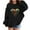 Black, variant on YYYTop Sweaters for Girl, Teen Girl Gifts Trendy Children's Shirt Long Sleeve T-Shirt Printed Round Neck Short Top Shirts for Boys Girlshooded Sweatshirt Sweatshirt Girls 10-12 Preppy Sweatshirts Unde