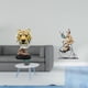 thumbnail image 2 of Escultura de cabeza de tigre, figura de animal, artesanía moderna, estatua para entrada, sala de estar, estantería, mesa, pasillo, centro, 2 of 8