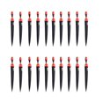 thumbnail image 1 of De Boquillas De Riego Por Goteo Para Jardín Riego De Plantas Ajustable Rotación De 360 ​​​​Grados Gotero De Enfriamiento Por Atomización Multifuncional Para Jardín Césped Patio Patio Planta 20Pcs Kit Speravity HA018182-00, 1 of 7