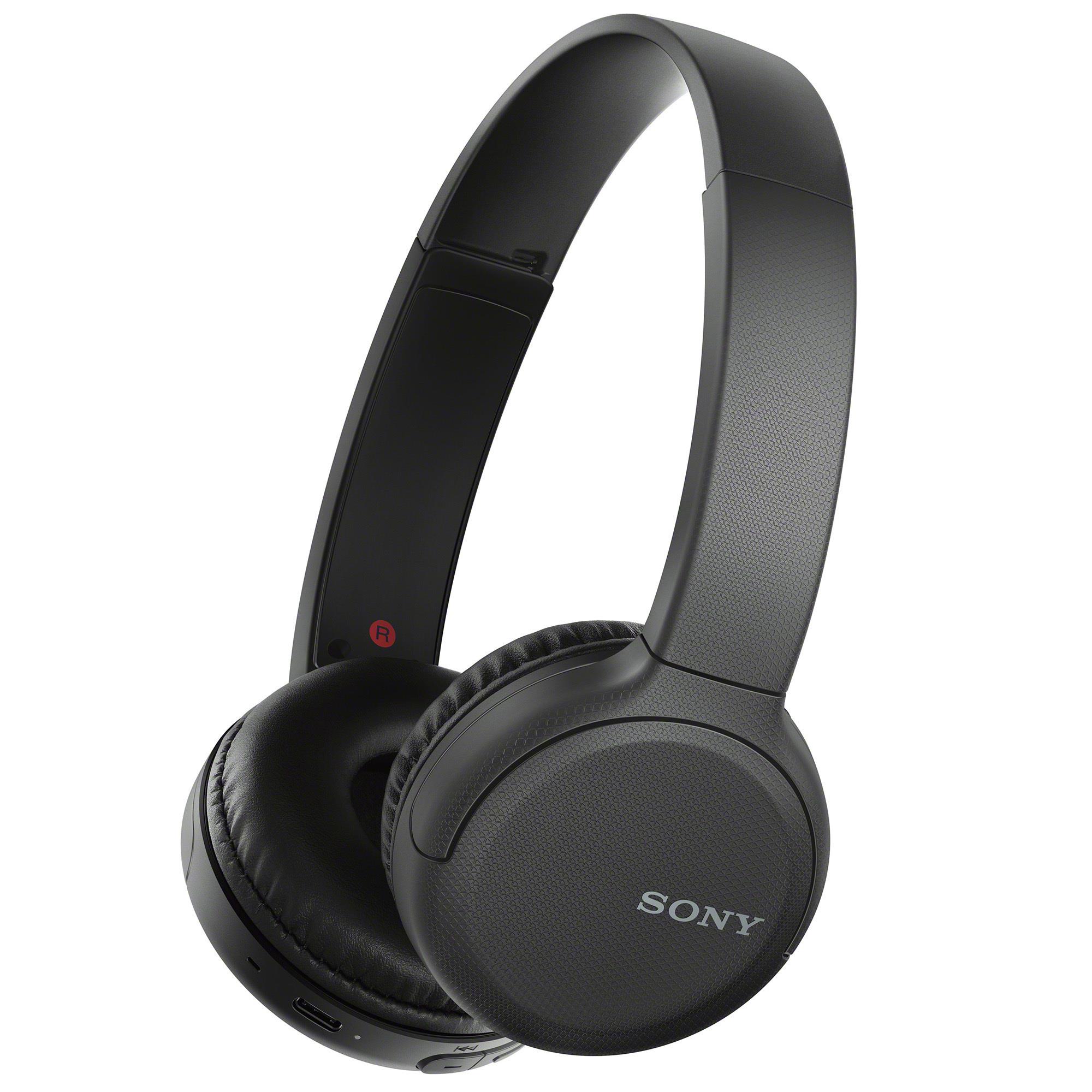 Sony WH-CH510 Wireless On-Ear Headphones (Black) with Hardshell Case Bundle - image 3 of 10