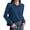 Navy Blue, variant on PRETTYGARDEN Womens Long Sleeve Collared Polo Sweater V Neck Knit Ribbed Business Casual Pullover Sweaters Fall Outfits