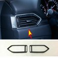thumbnail image 1 of for Mazda CX-5 2017-2021 Carbon Fiber Look Dashboard Side Vent Socket Cover Trim -, 1 of 4
