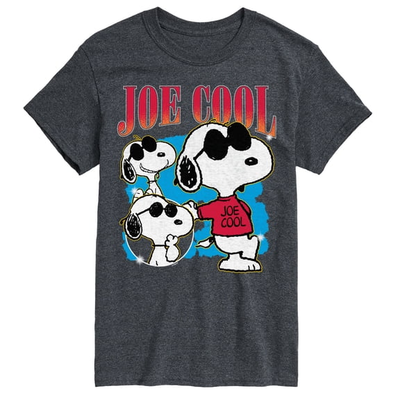 Peanuts - Joe Cool Collage - Men's Short Sleeve Graphic T-Shirt