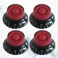 thumbnail image 2 of EeaseCA 4PCS/Set Round Guitar Knobs Volume Tone Control Knobs Rotary Knobs Epiphone Style Electric Guitar Parts Replacement GD25, 2 of 7