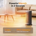 thumbnail image 6 of ATUPEN Space Heater, 1500W Energy Efficient Portable Electric Heater with Thermostat, 6 of 8