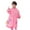 Pink, variant on MIASHUI Rain Poncho for Kids Waterproof Ponchos Lightweight Raincoat,Yellow,XXL
