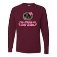 thumbnail image 2 of Wild Bobby I'm Literally Just a Girl Funny Deep Fried Brain Rot Hamster Meme Men Long Sleeve Shirt, 2 of 6