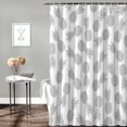 thumbnail image 4 of Shower Curtain Pineapple Texture Shower Curtains for Bathroom Decor Grey White Shower Curtain Sets with Hooks Waterproof Fabric Bath Curtain Standard 72" X 72", 4 of 6