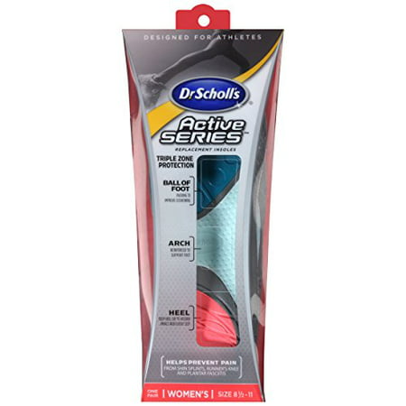 UPC 011017407348 product image for Dr. Scholl's Active Series Replacement Insoles, Women's Large | upcitemdb.com