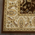 thumbnail image 3 of Home Dynamix Optimum Maoz Classic Medallion Area Rug, Brown/Ivory, 7'8"x10'4", 3 of 5