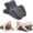 Gray, variant on CCCHCY Ergonomic Memory Foam Intimacy Comfort Pillow -–27°Couples Comfort Pillow, Sleeping, Reading, Back & Waist Support, Removable Breathable Cover