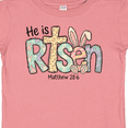 thumbnail image 4 of Inktastic He is Risen Easter Bunny Cross Boys or Girls Baby T-Shirt, 4 of 5