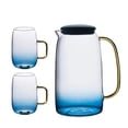 thumbnail image 1 of Jarra de agua para bebidas 250ml Vaso para beber Vasos Jarra de agua fría y 1 jarra 2 vasos Gloria Taza de la jarra, 1 of 7