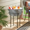 Better Homes&gardens Beverage Tub With Metal Stand