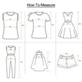 thumbnail image 4 of Hpapadks Womens Tank Tops Bandages Sleeveless Vest Top High Low Solid Strappy Tanks Camisole Tops for Women Grey XXXXXL, 4 of 4