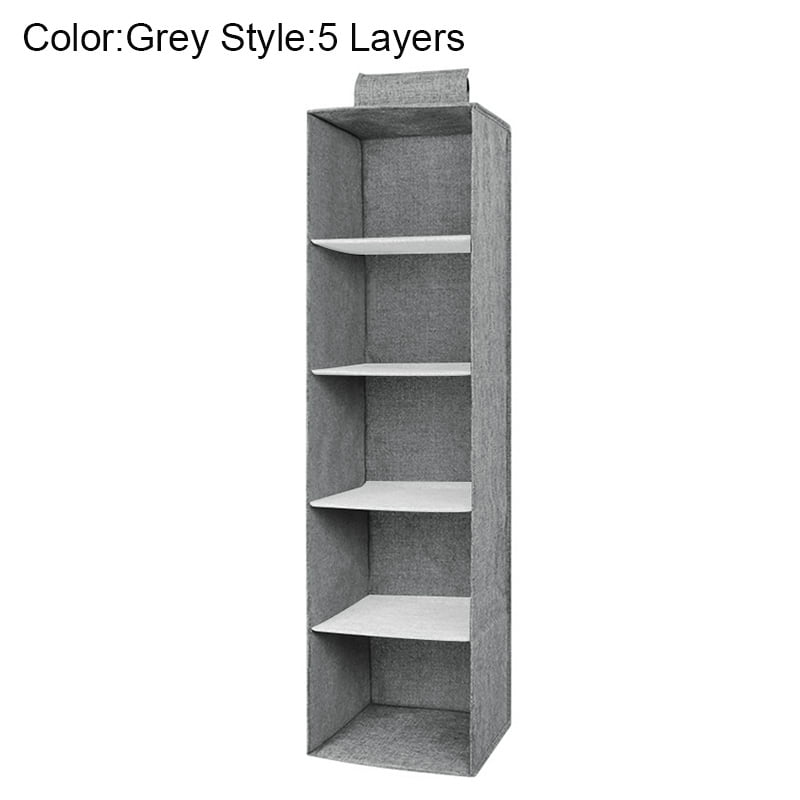 Drawer Shelves Hanging Wardrobe Organizer Storage Box Shoes Clothes For Bedroom 