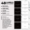 thumbnail image 4 of Set dispensador de jabón Homelistic Luxury Glass, 2 botellas, 4 of 7
