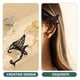 thumbnail image 5 of 2 pares de pendientes con forma de mariposa para las orejas, joyería de moda para mujeres y niñas., 5 of 5